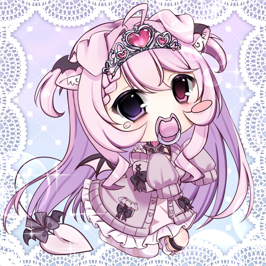 dokidelily chibi illustration